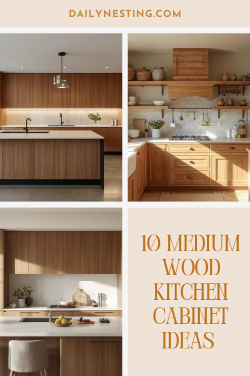 10 medium wood kitchen cabinet ideas (2) 10 medium wood kitchen cabinet ideas (2)