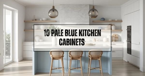 10 Pale Blue Kitchen Cabinets for Calm, Elegant Style 10 pale blue kitchen cabinets